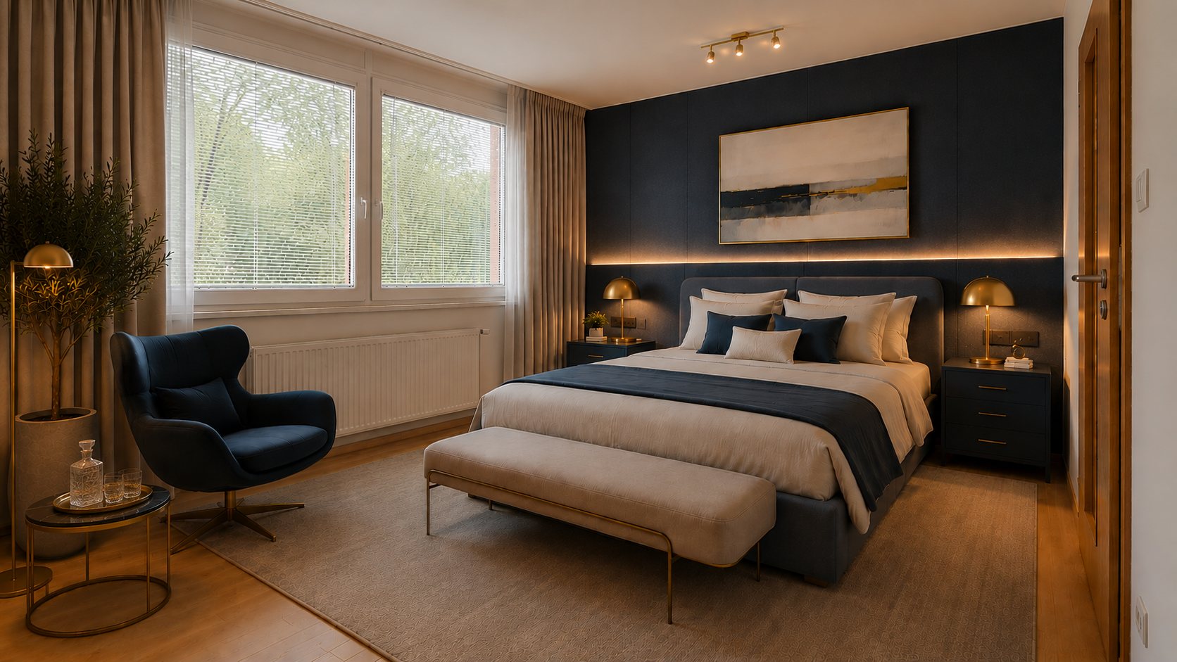 Master bedroom po AI